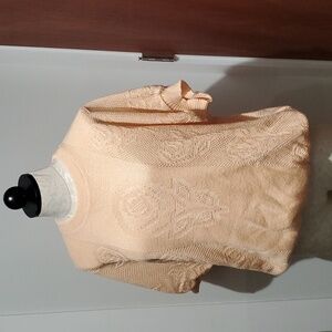 Peachy vintage dolman sleeve sweater, size 2X